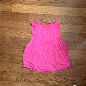Lululemon Ripped Raspberry Tank Top